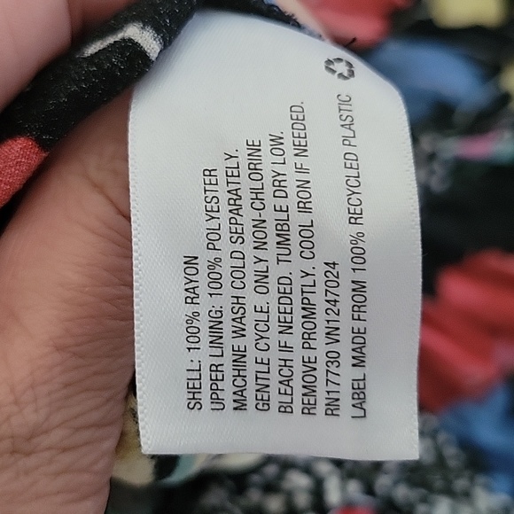 RIXO x Target Floral Off The Shoulder Puff Sleeve Dress 2 - Picture 8 of 10